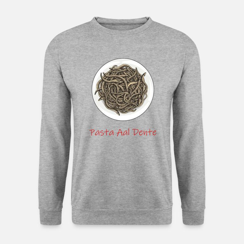 Pasta Aal Dente - Unisex Pullover - Weißgrau meliert
