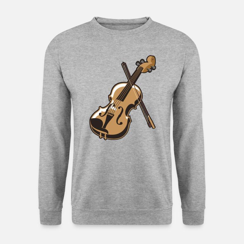 Violin violin - Unisex Sweatshirt - salt & pepper