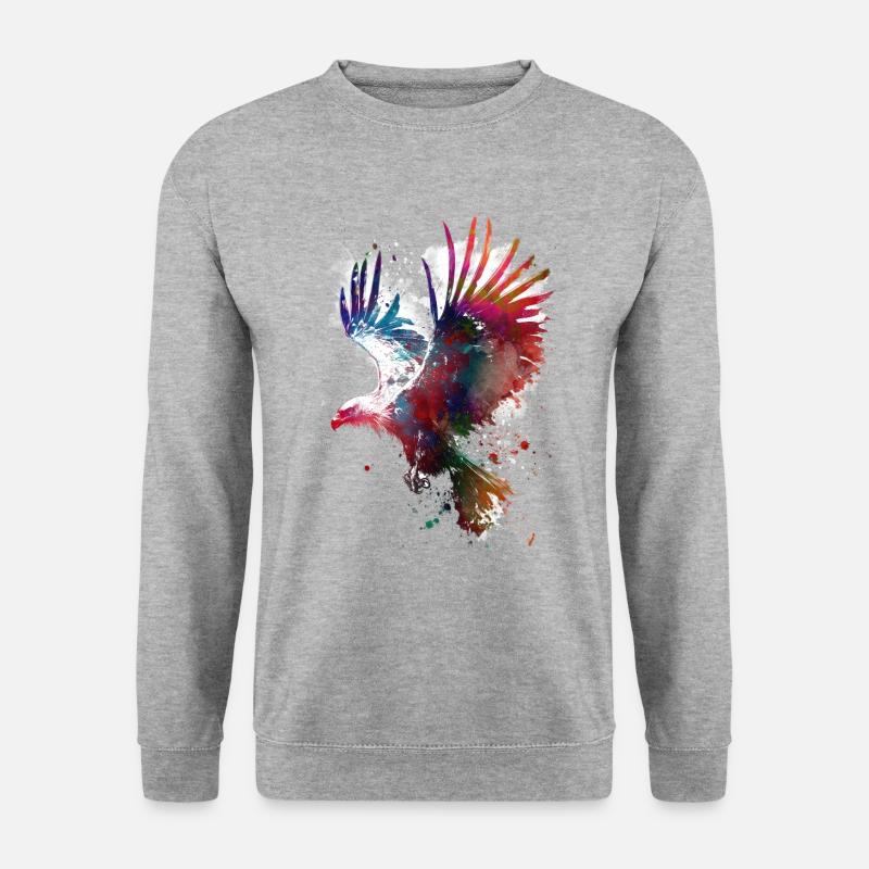 Bird eagle - Unisex Sweatshirt - salt & pepper