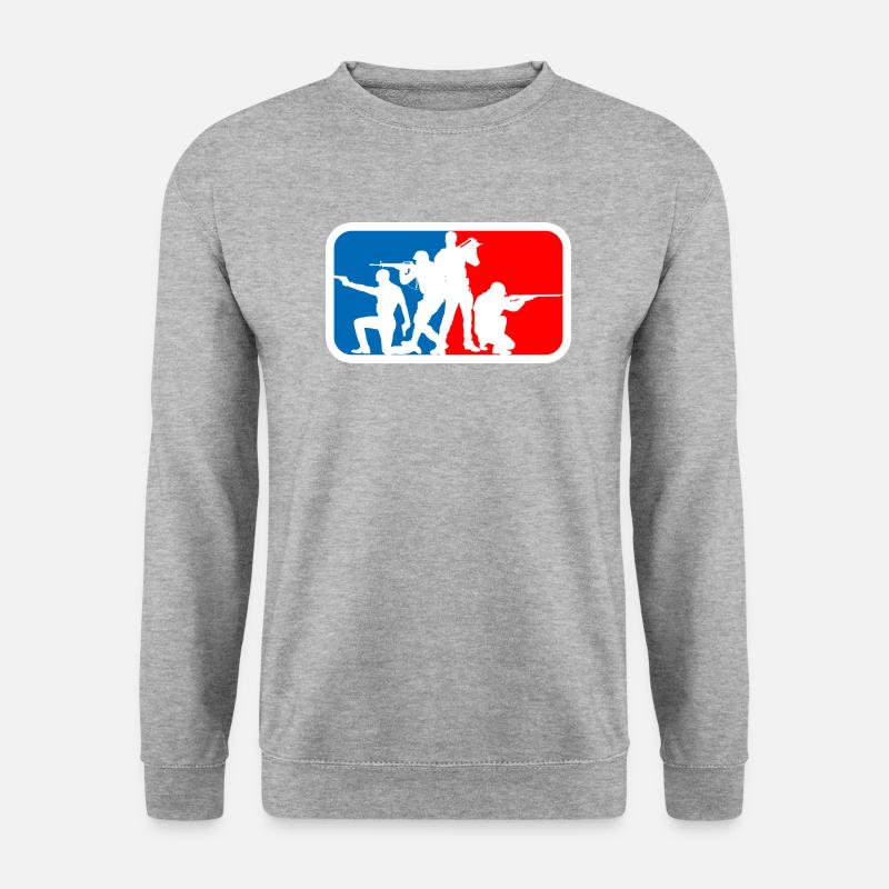 squad - Unisex Pullover - Weißgrau meliert