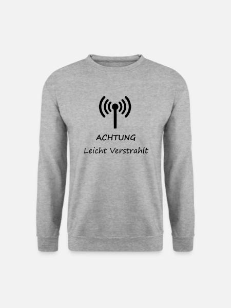 Attention Léger - Sweat-shirt Unisexe - gris chiné