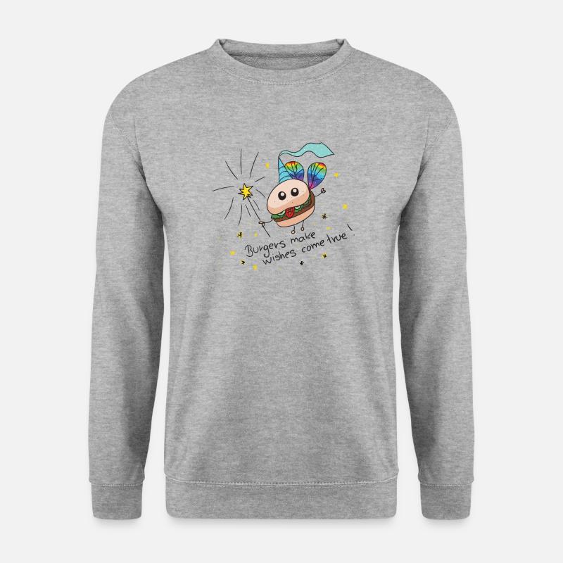 Burger Fee - Unisex Sweatshirt - salt & pepper