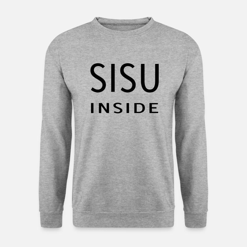 Sisu inside - Unisex Sweatshirt - salt & pepper