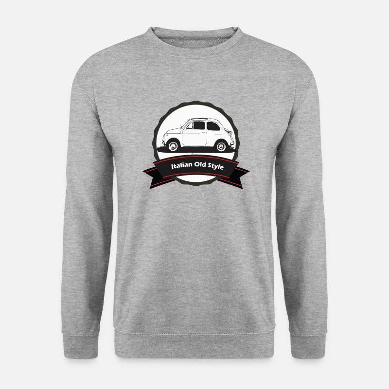 500 - Unisex Pullover - Weißgrau meliert