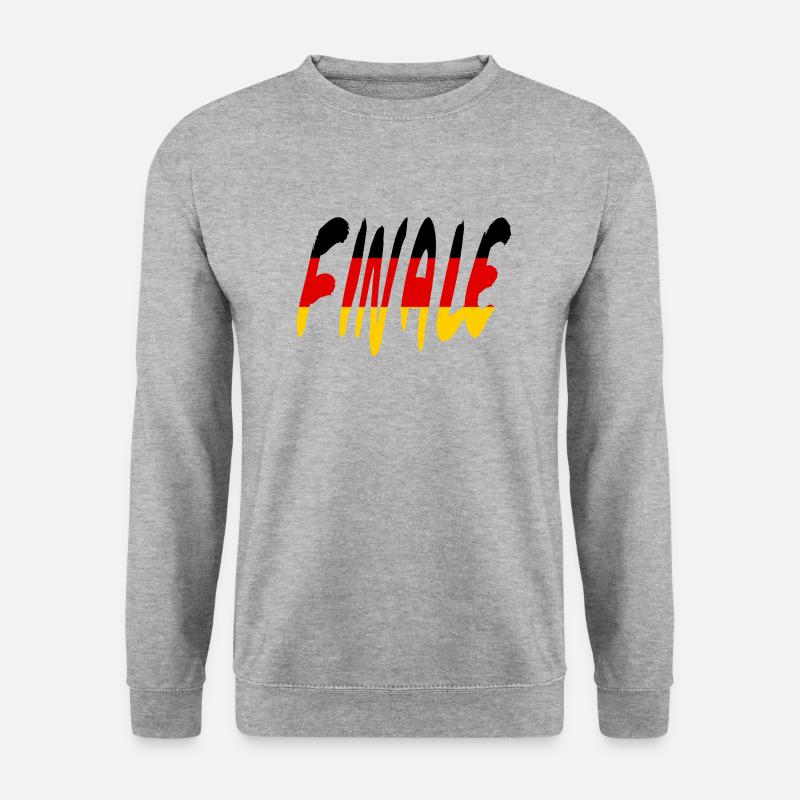 Finale Finale - Unisex Pullover - Weißgrau meliert