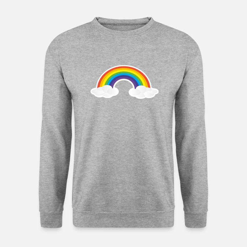 rainbow - Unisex Sweatshirt - salt & pepper