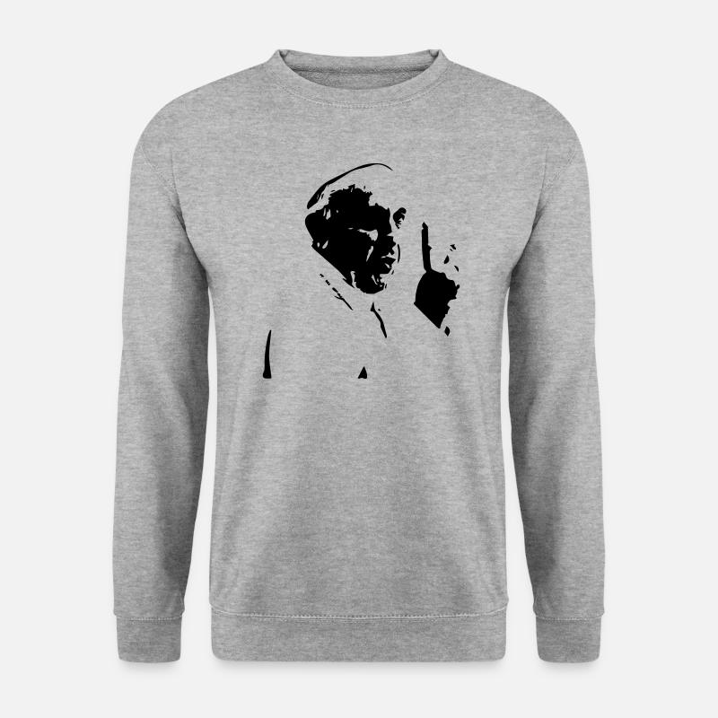 papst peace - Unisex Sweatshirt - salt & pepper