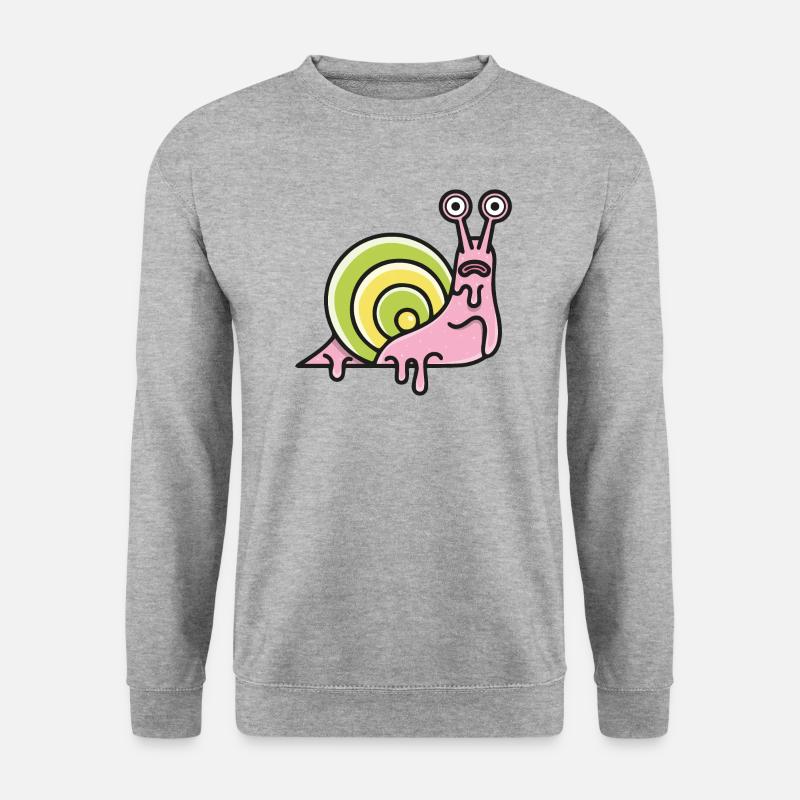 snails Parade - Unisex Sweatshirt - salt & pepper