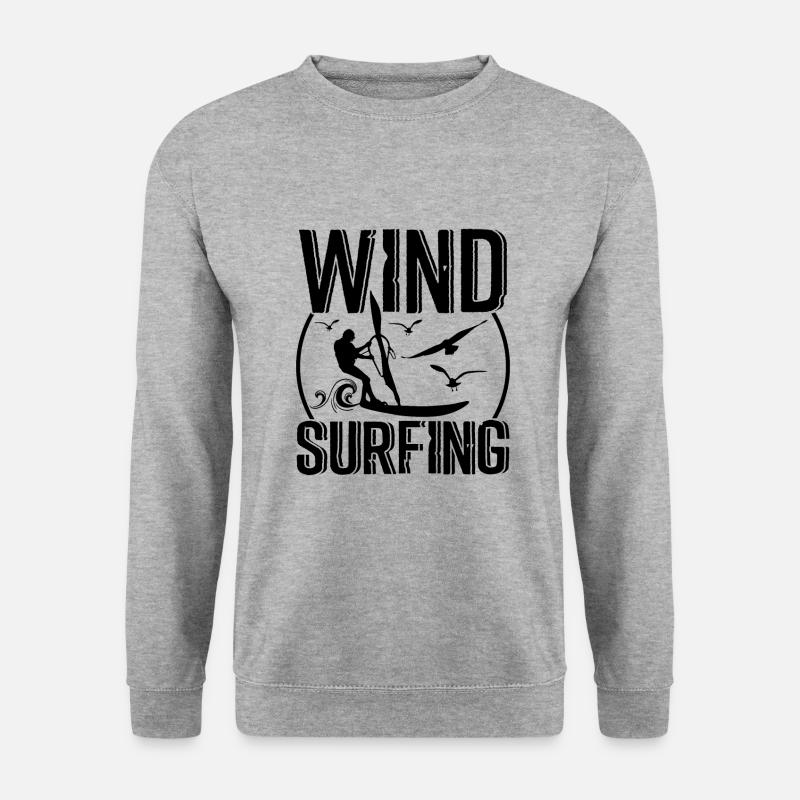 Windsurfing - Unisex Sweatshirt - salt & pepper