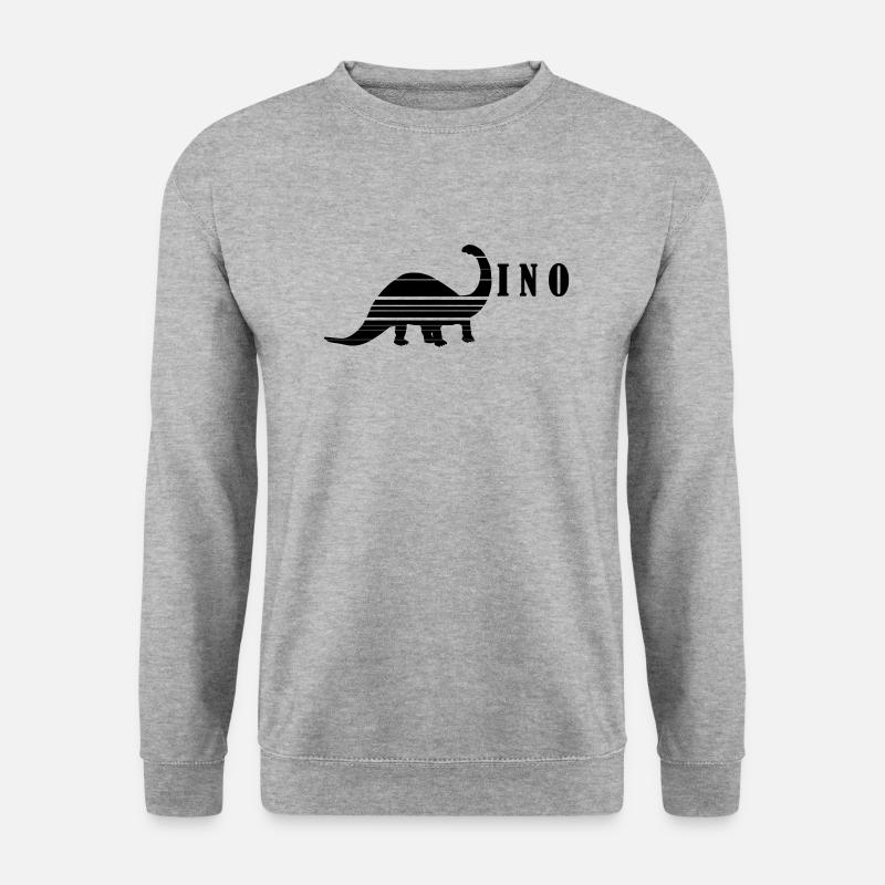 dino - Unisex Sweatshirt - salt & pepper