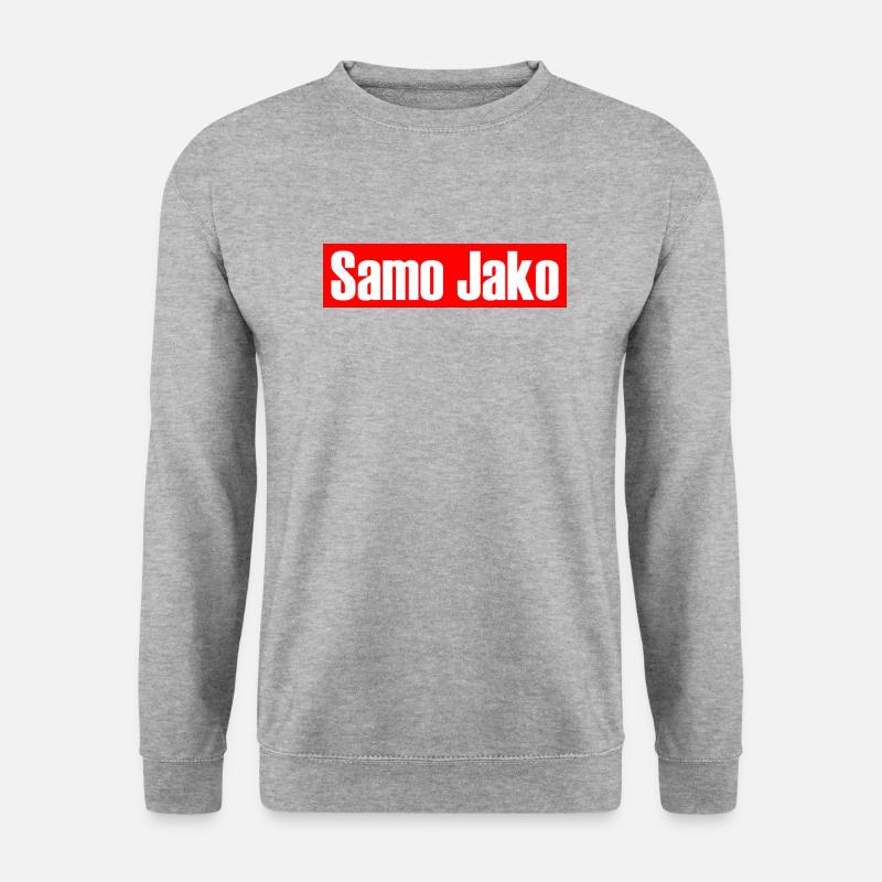 Samo - Sweat-shirt Unisexe - gris chiné