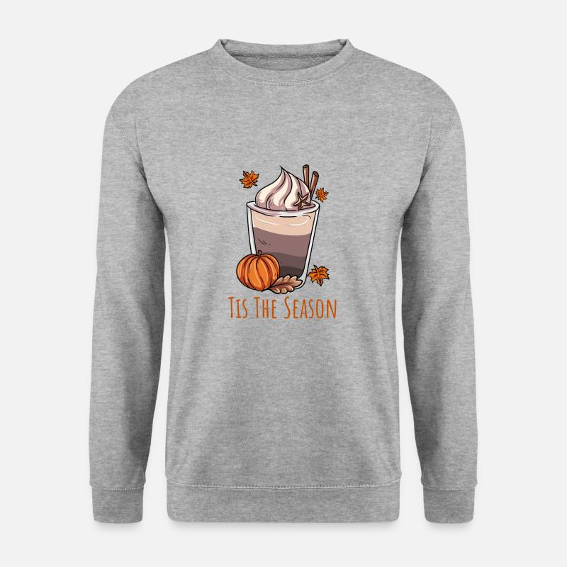 Coffee lovers autumn - Unisex Sweatshirt - salt & pepper