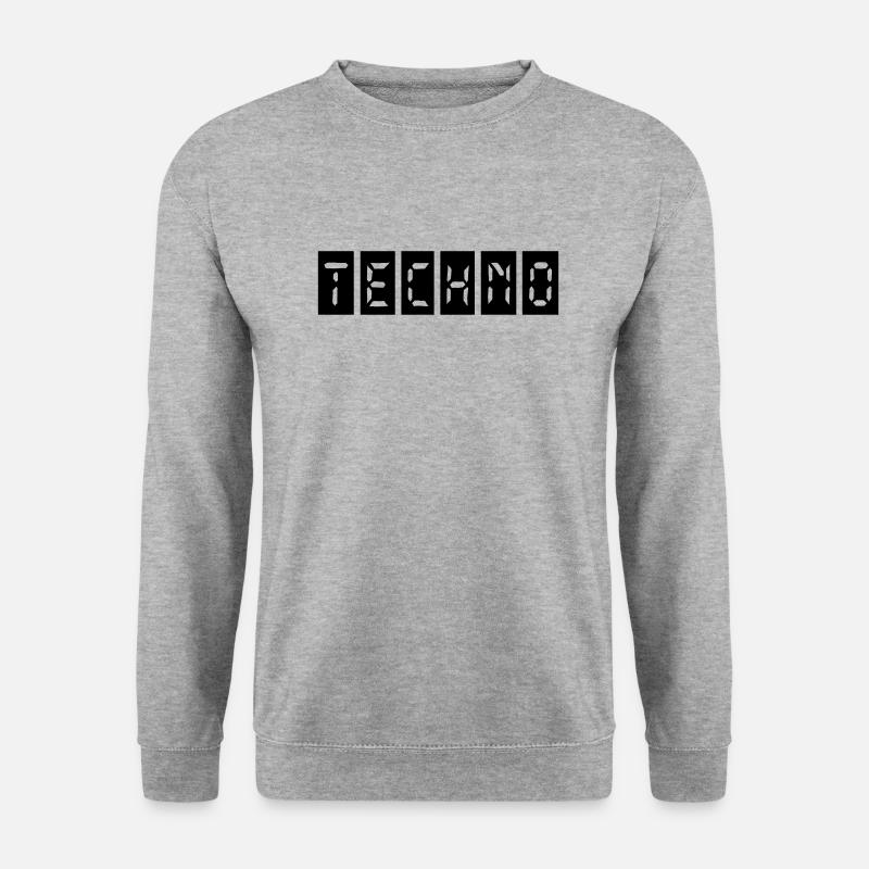 Techno Time - Unisex Sweatshirt - salt & pepper