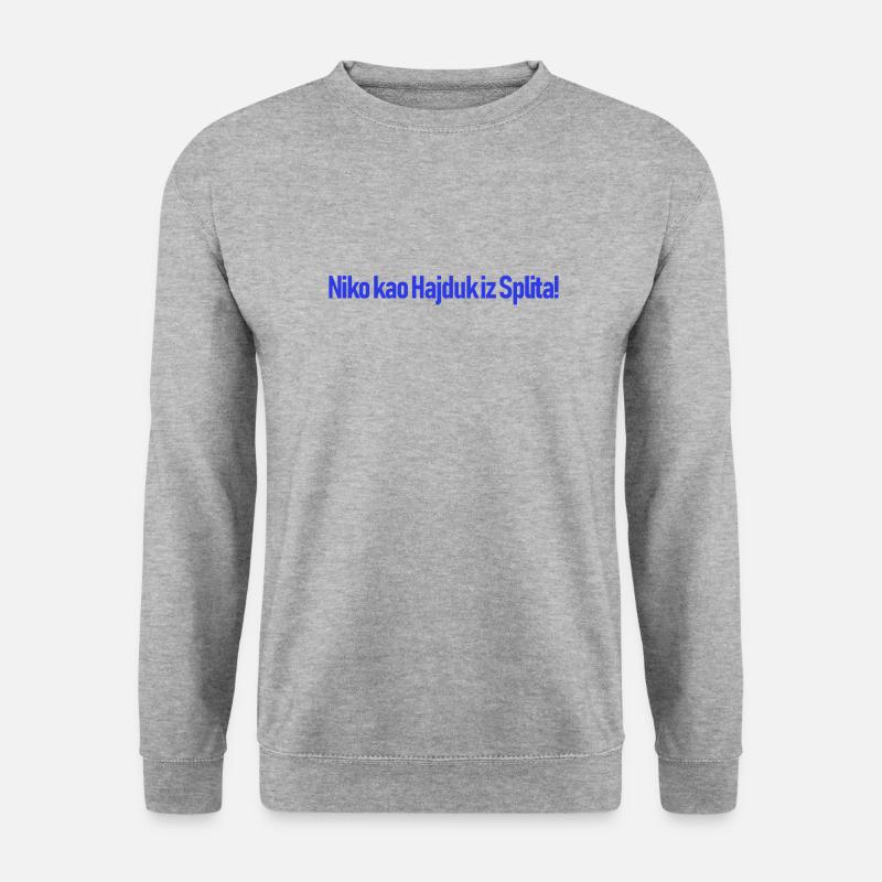 Hajduk Split Torcida - Unisex Sweatshirt - salt & pepper