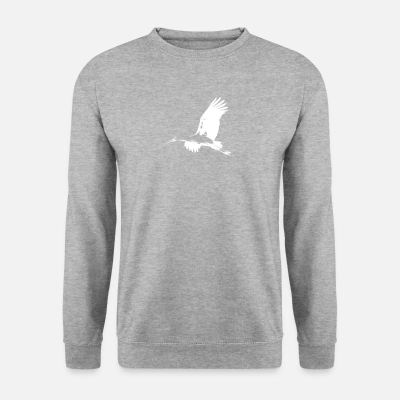 stork - Unisex Sweatshirt - salt & pepper