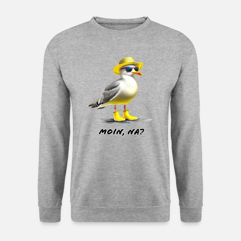 Moin - Seagull - Unisex Sweatshirt - salt & pepper