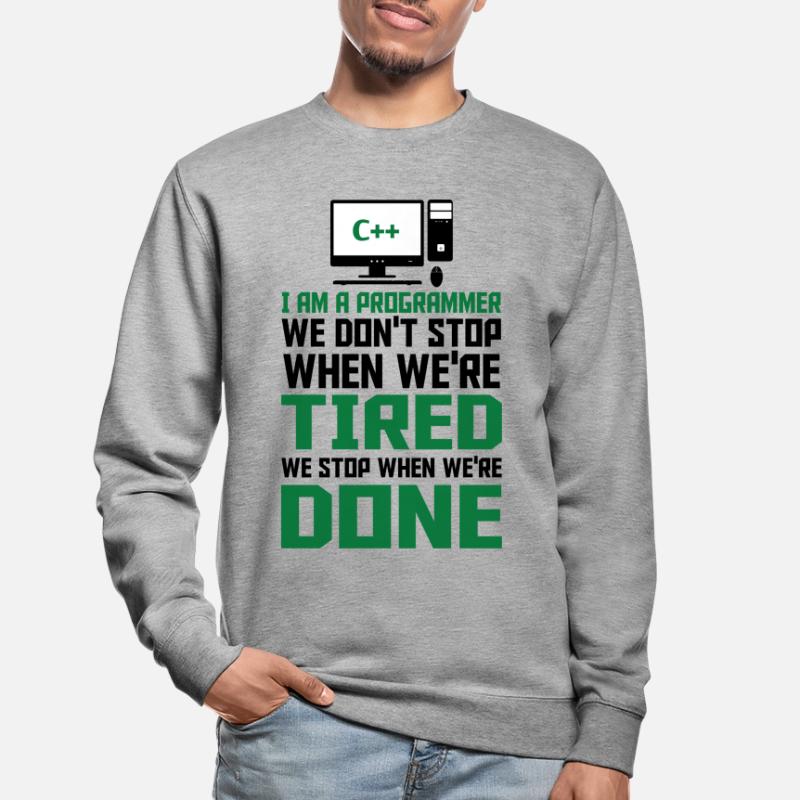 I'm A Programmer I Write Code Computer Scientist A Unisex Pullover
