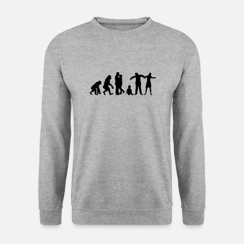 Mama Papa Baby - Unisex Pullover - Weißgrau meliert
