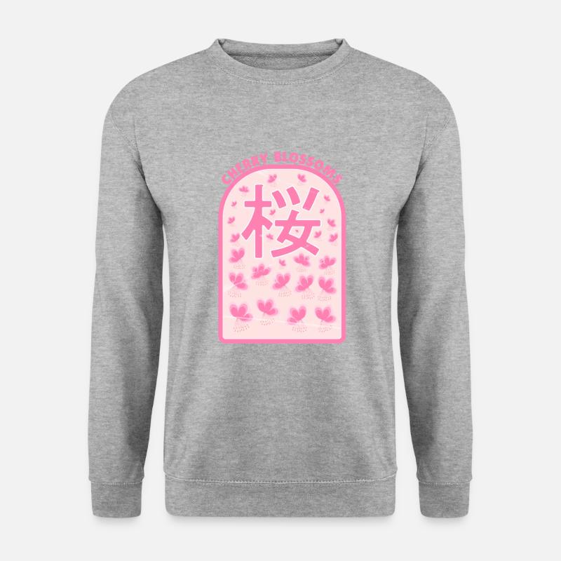 Cherry blossoms Sakura - Unisex Sweatshirt - salt & pepper