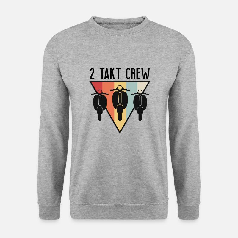 Scooter scooter moped - Unisex Sweatshirt - salt & pepper