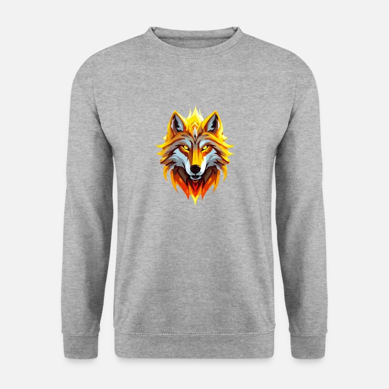 Fox - Unisex Sweatshirt - salt & pepper