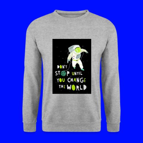 Change the world black - Unisex Pullover