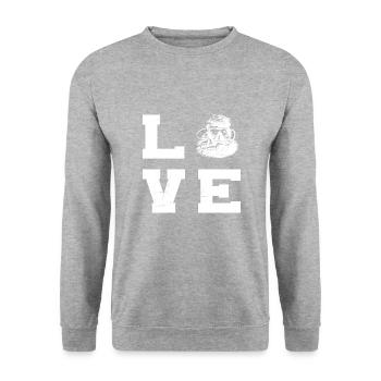 Plongée Plongeuse Scuba Diver Femmes Scuba Diver - Sweat-shirt Unisexe - gris chiné - Devant - Alina (178cm) & Michal (187cm)