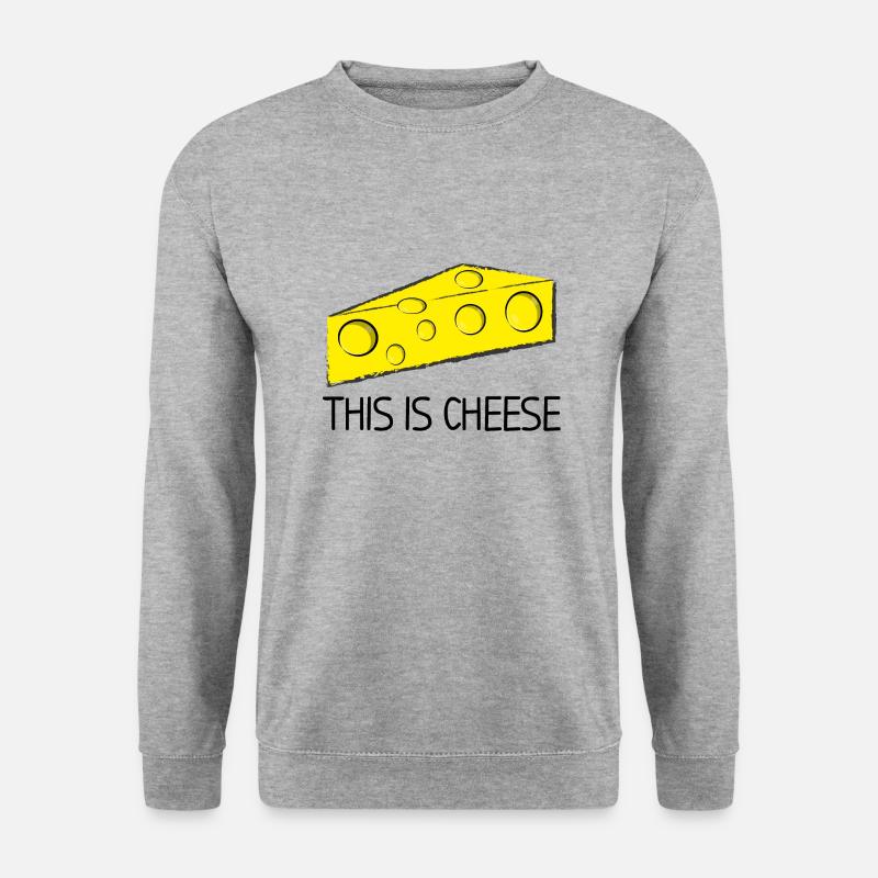 This is cheese - Unisex Sweatshirt - salt & pepper