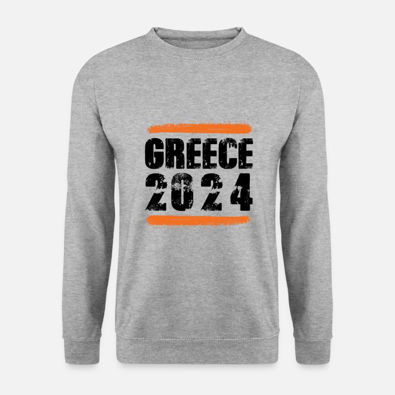 Greece 2024 Team - Unisex Sweatshirt - salt & pepper