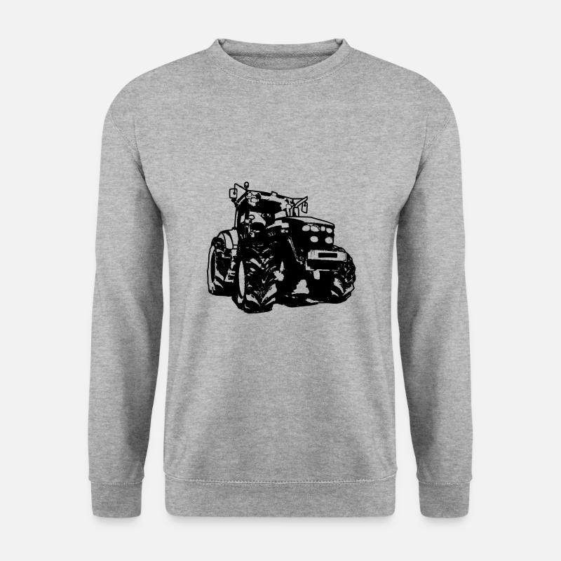 tractor - Unisex Sweatshirt - salt & pepper