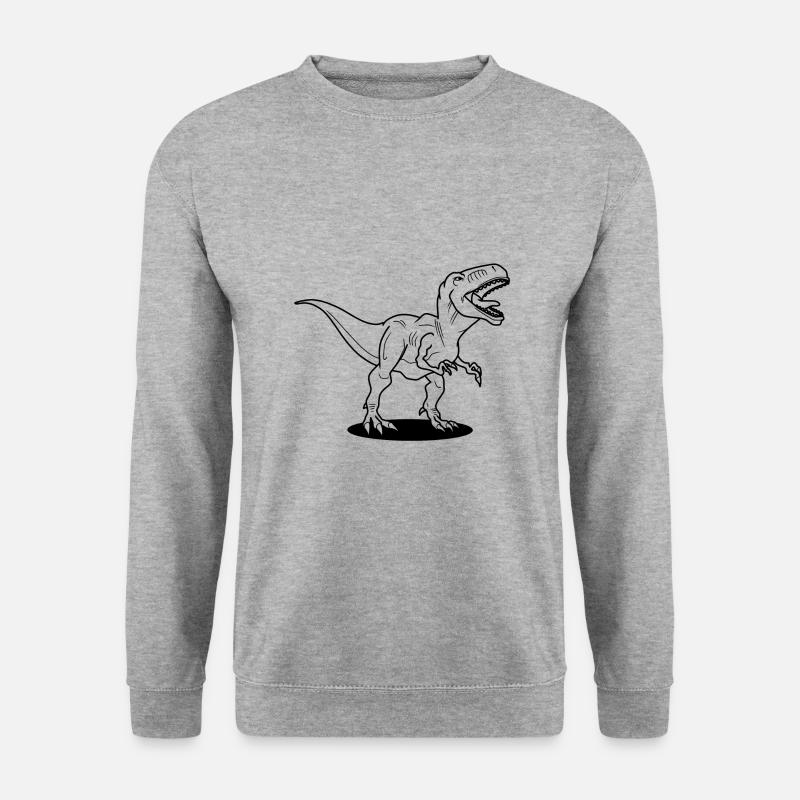T-Rex - Unisex Sweatshirt - salt & pepper