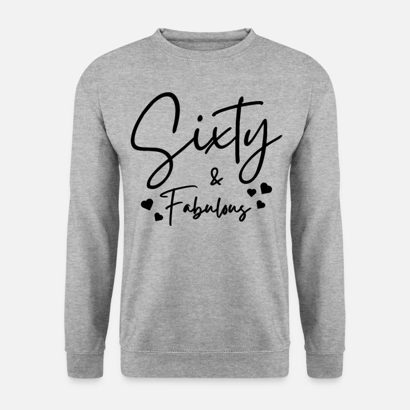 fabelhaft - Unisex Pullover - Weißgrau meliert