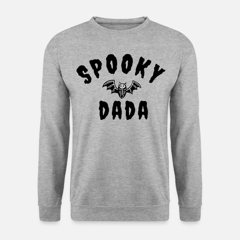 spooky dada - Unisex Sweatshirt - salt & pepper