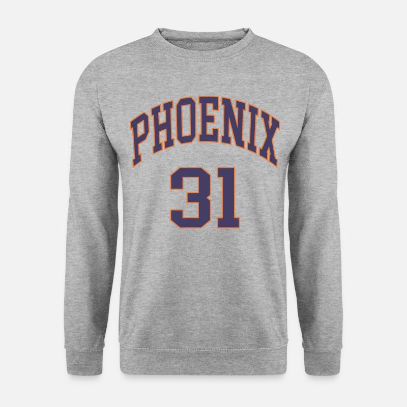Phoenix 31 - Unisex Pullover - Weißgrau meliert