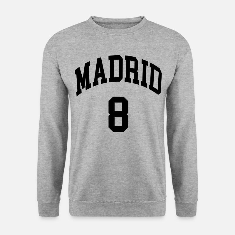 Madrid 8 - Unisex Sweatshirt - salt & pepper