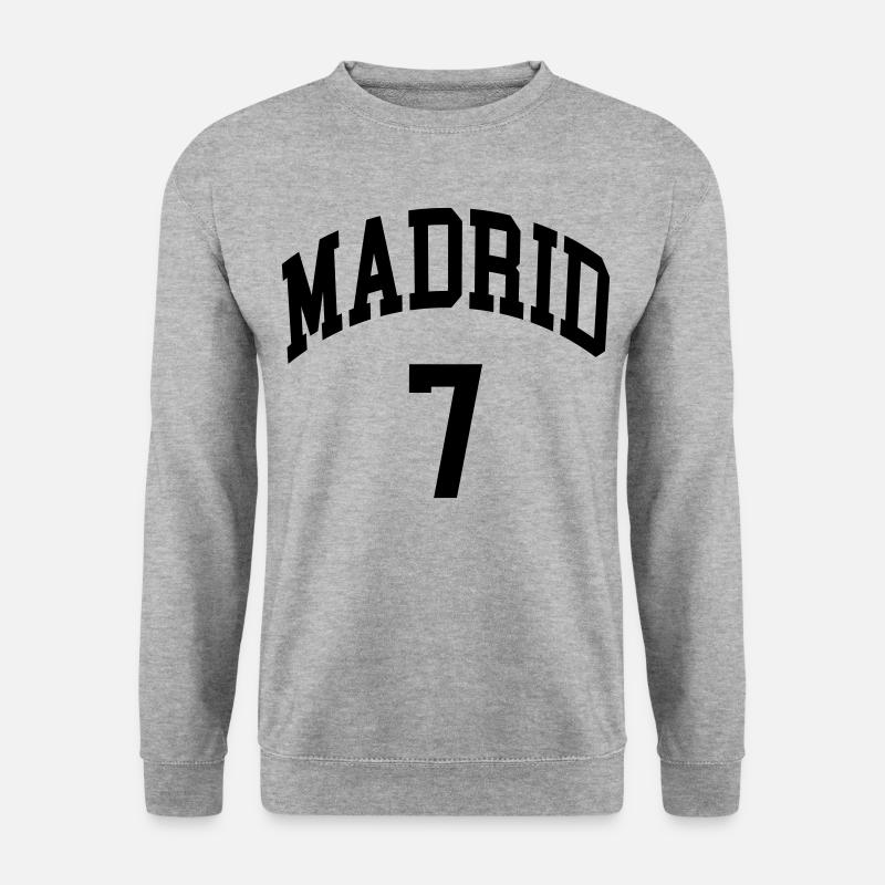 Madrid 7 - Unisex Sweatshirt - salt & pepper