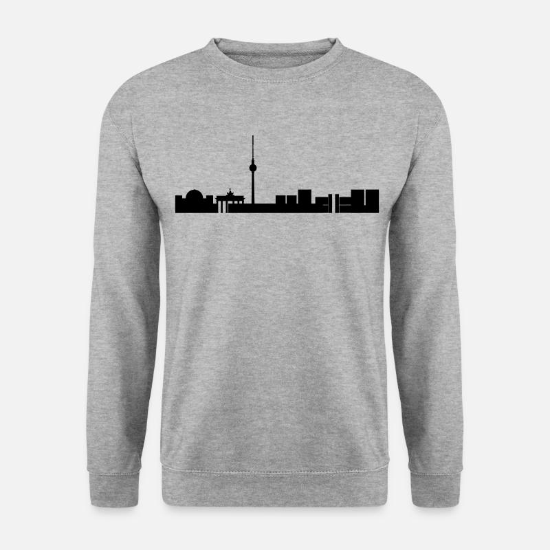 Berlin Skyline - Unisex Sweatshirt - salt & pepper
