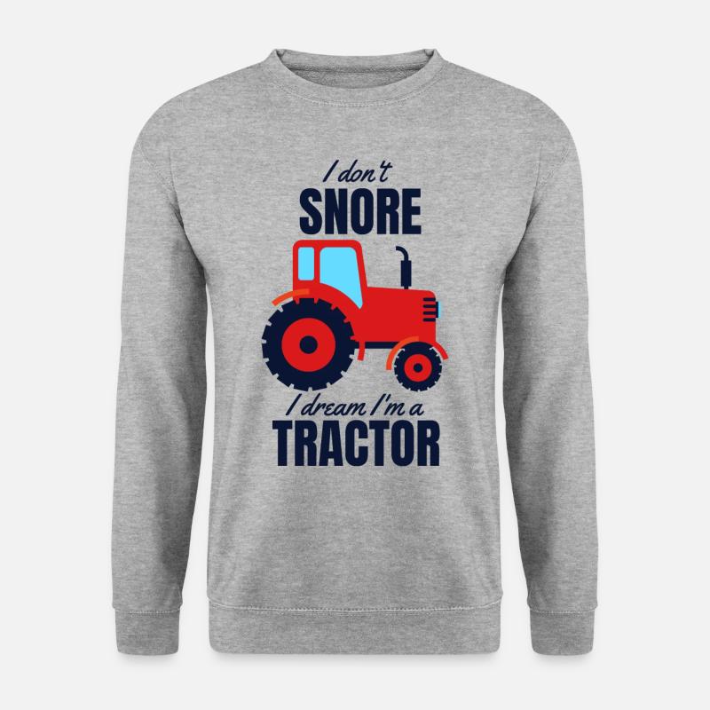 tractor - Unisex Sweatshirt - salt & pepper
