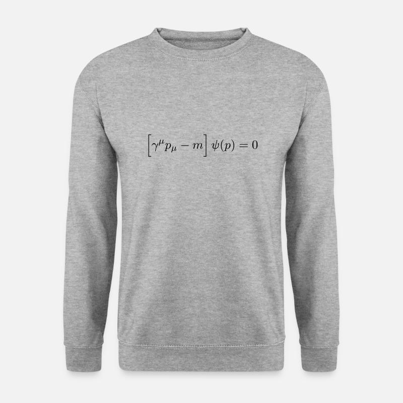 Dirac - Sweat-shirt Unisexe - gris chiné