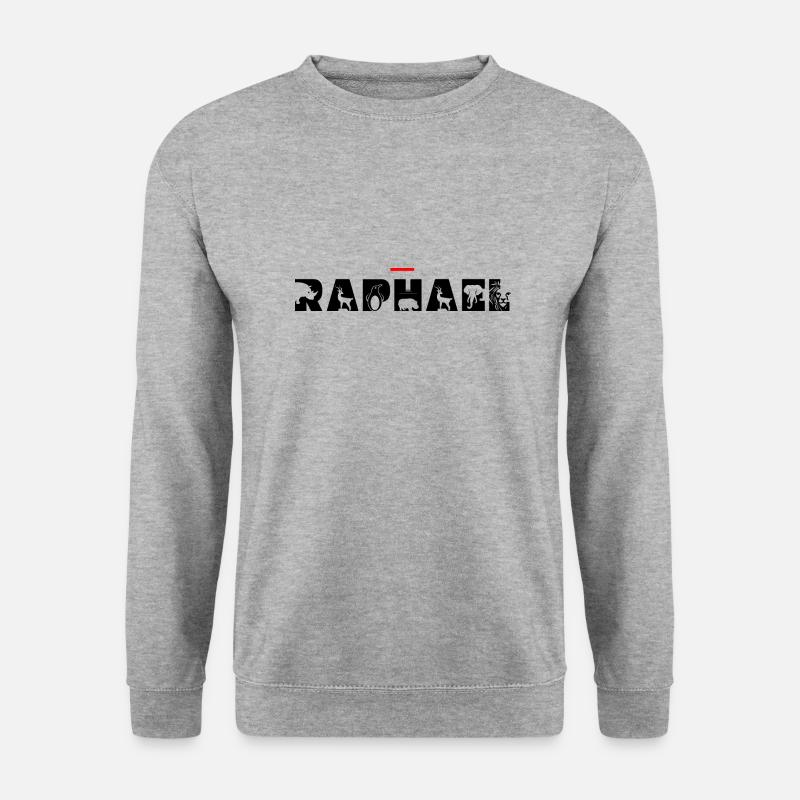 Raphaël - Unisex Pullover - Weißgrau meliert