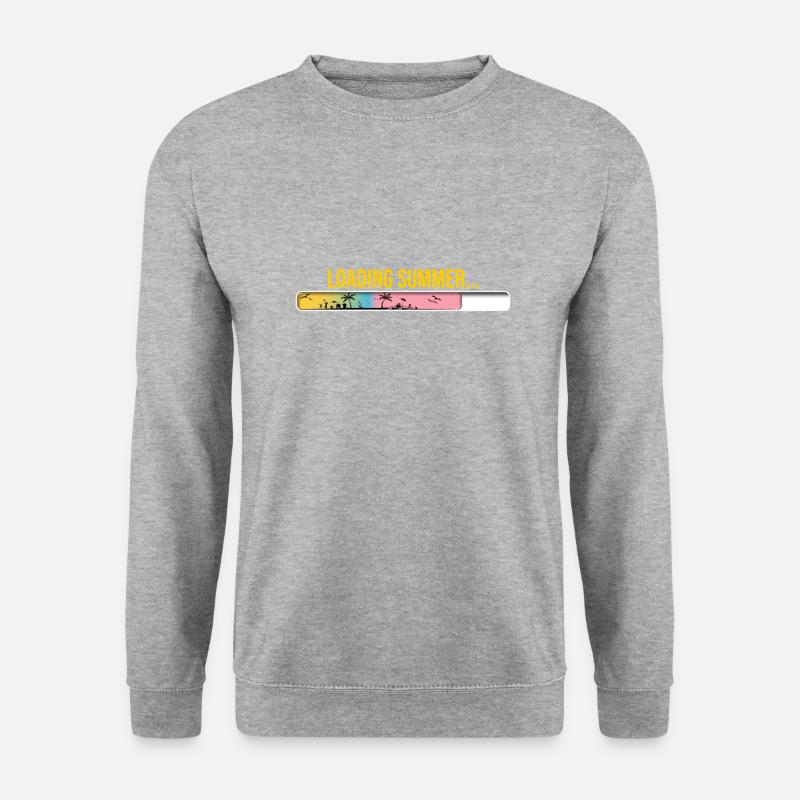 Summer loading beams - Unisex Sweatshirt - salt & pepper