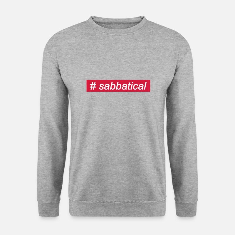 sabbatical - Unisex Pullover - Weißgrau meliert