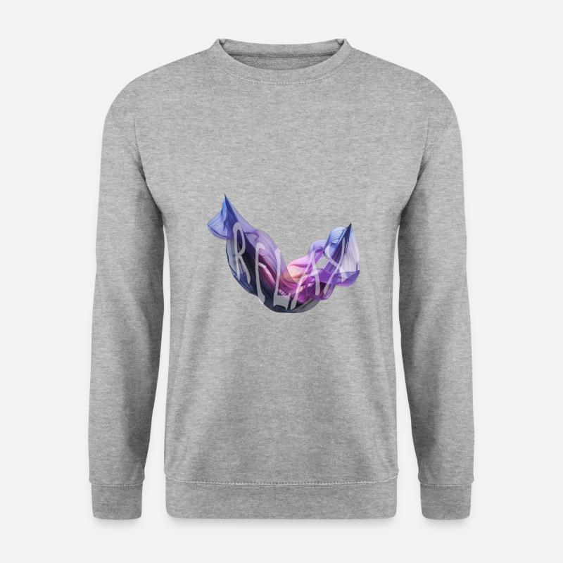 Relax Hammock - Unisex Sweatshirt - salt & pepper