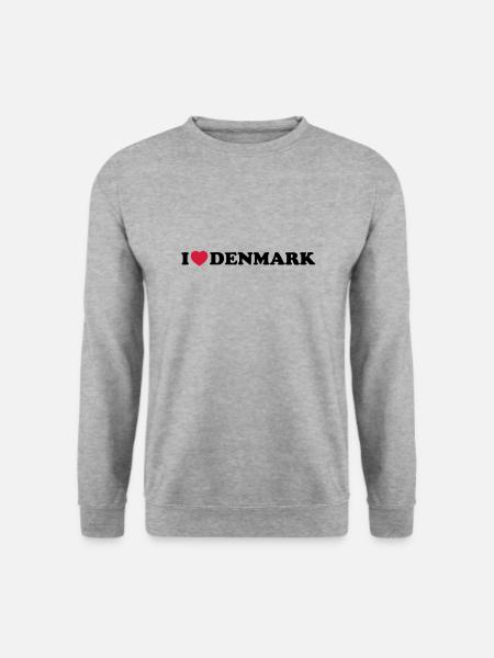 I love Denmark - Unisex Sweatshirt - salt & pepper