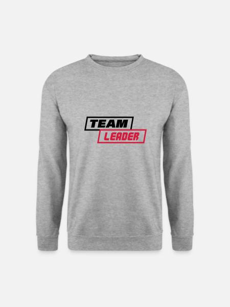 CHEF D'ÉQUIPE - Sweat-shirt Unisexe - gris chiné