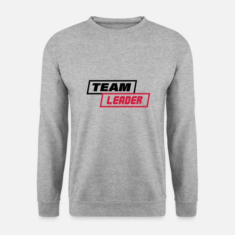 CHEF D'ÉQUIPE - Sweat-shirt Unisexe - gris chiné