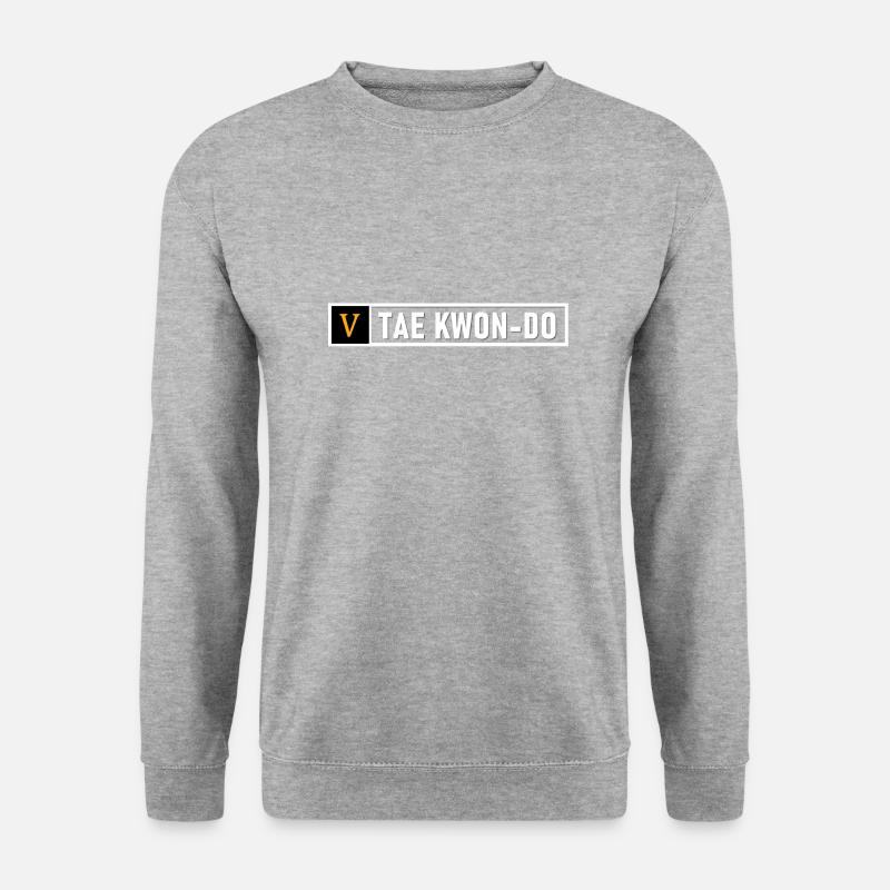 MATS006 Tae Kwon Do 5e Dan - Sweat-shirt Unisexe - gris chiné