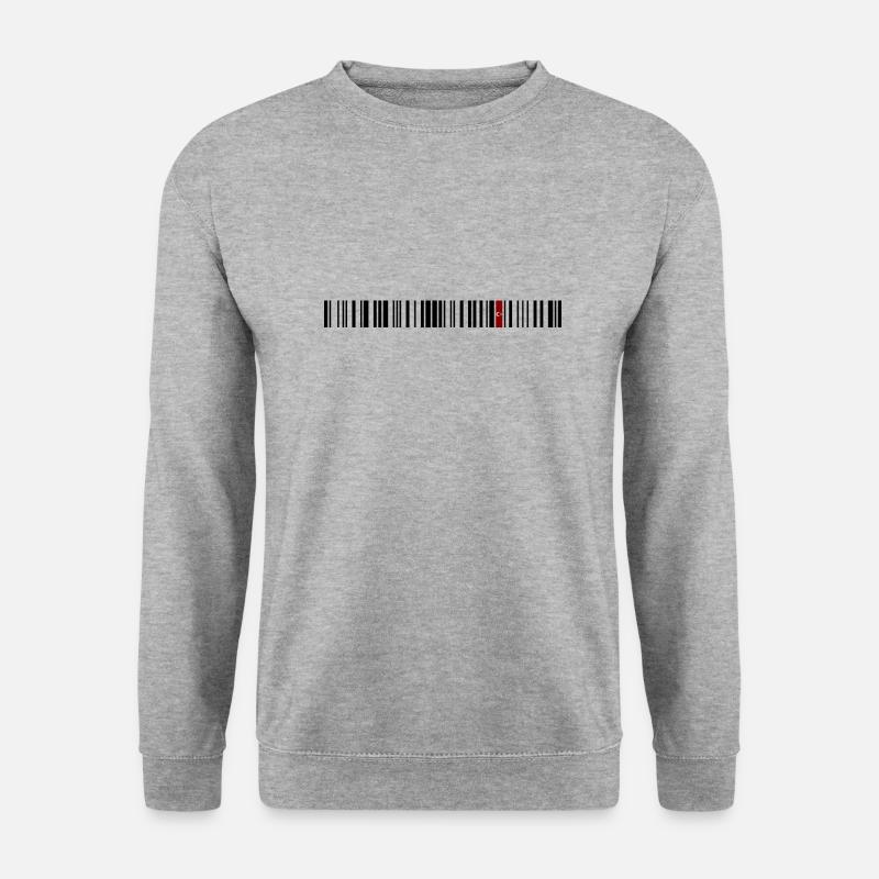 Antalya - Unisex Pullover - Weißgrau meliert