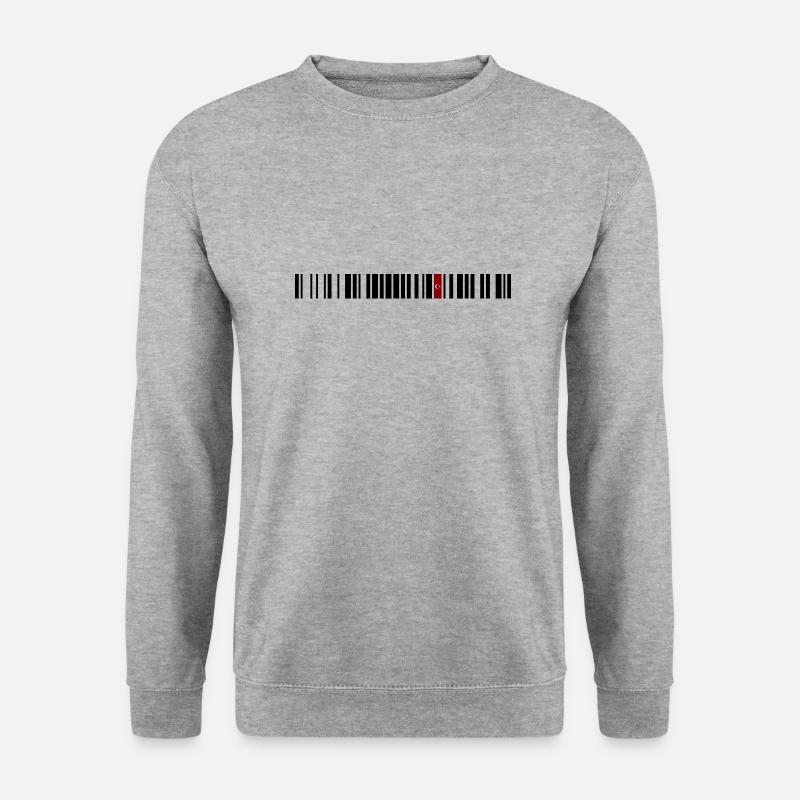 Bolu - Unisex Pullover - Weißgrau meliert