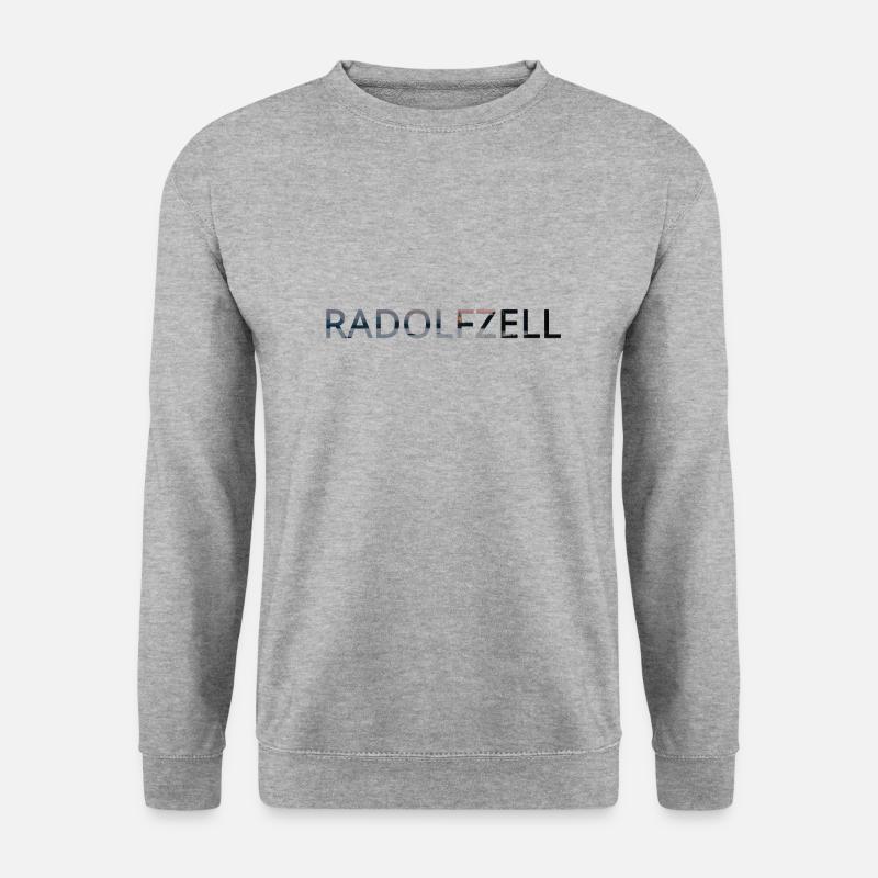Radolfzell Schriftzug modern Abendstimmung - Unisex Pullover - Weißgrau meliert